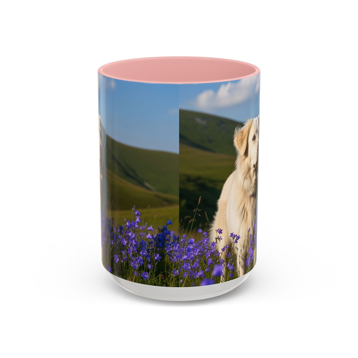 Mug à café avec motif Berger des Carpates roumain - Cadeau idéal pour les amoureux des chiens