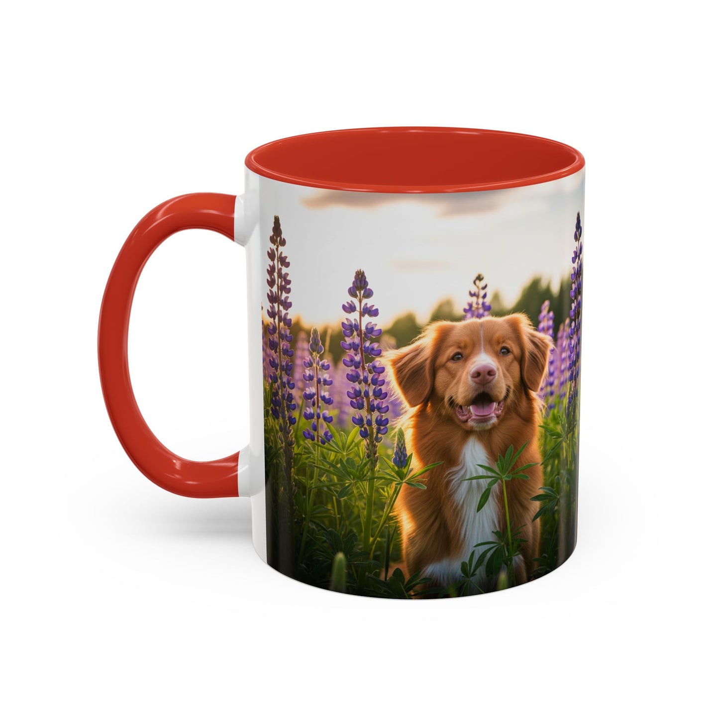 Taza de café con diseño de retriever de Nueva Escocia: el regalo perfecto para los amantes de los perros.