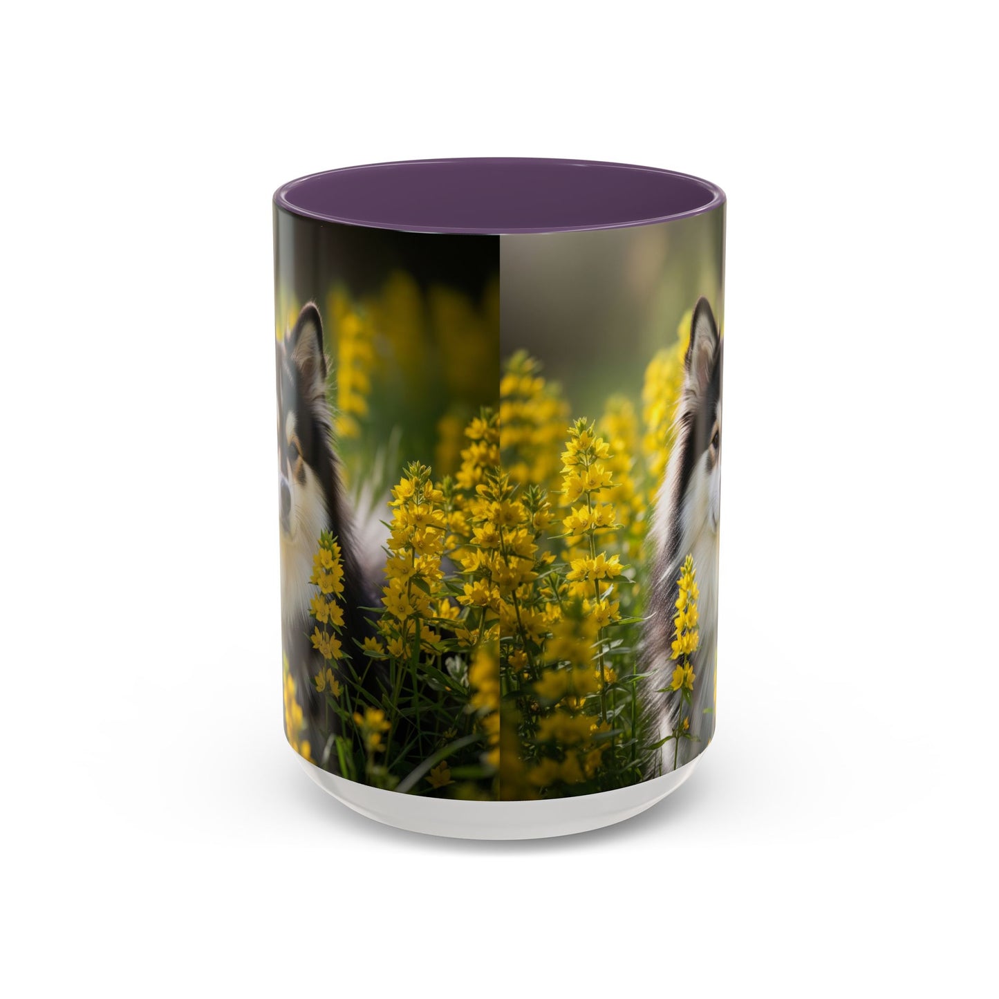Taza con diseño de perro lapón sueco: el regalo perfecto para los amantes de los perros.