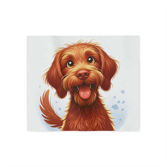 Hungarian Wirehaired Vizsla Sweatshirt Blanket