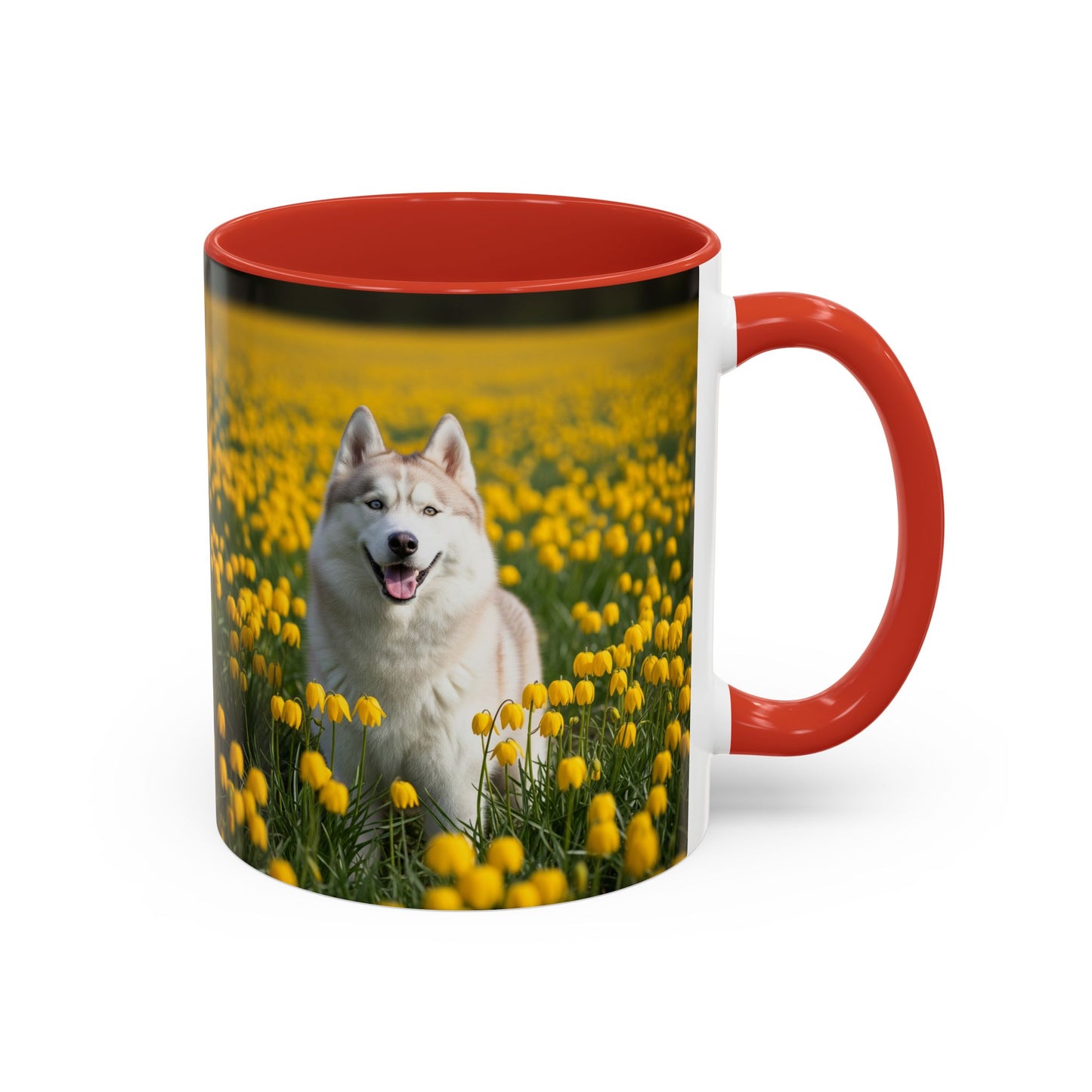 Mug à café avec motif Husky de Sibérie - Le cadeau idéal pour les amoureux des chiens