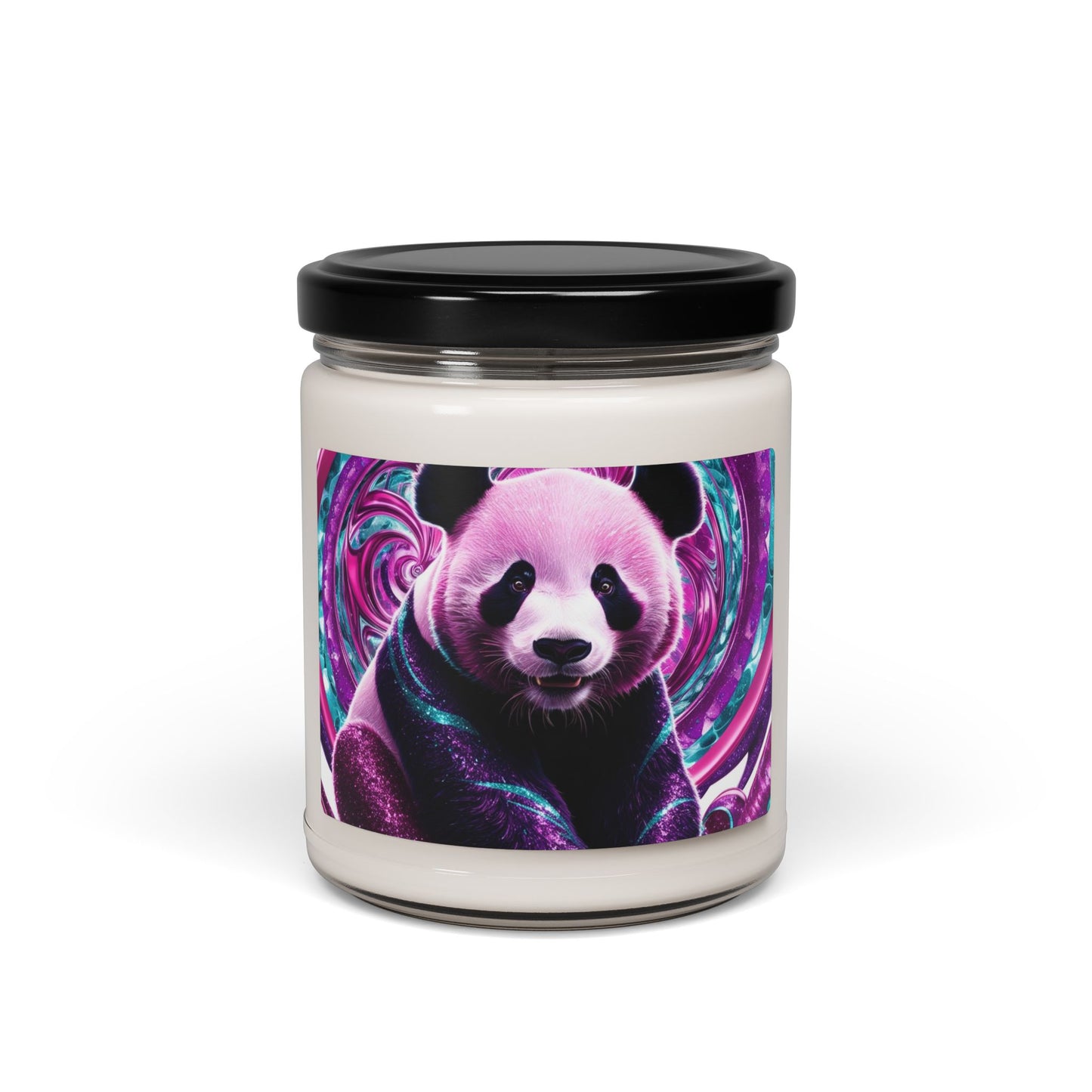 Psychedelic Panda- Scented Soy Candle, 9oz