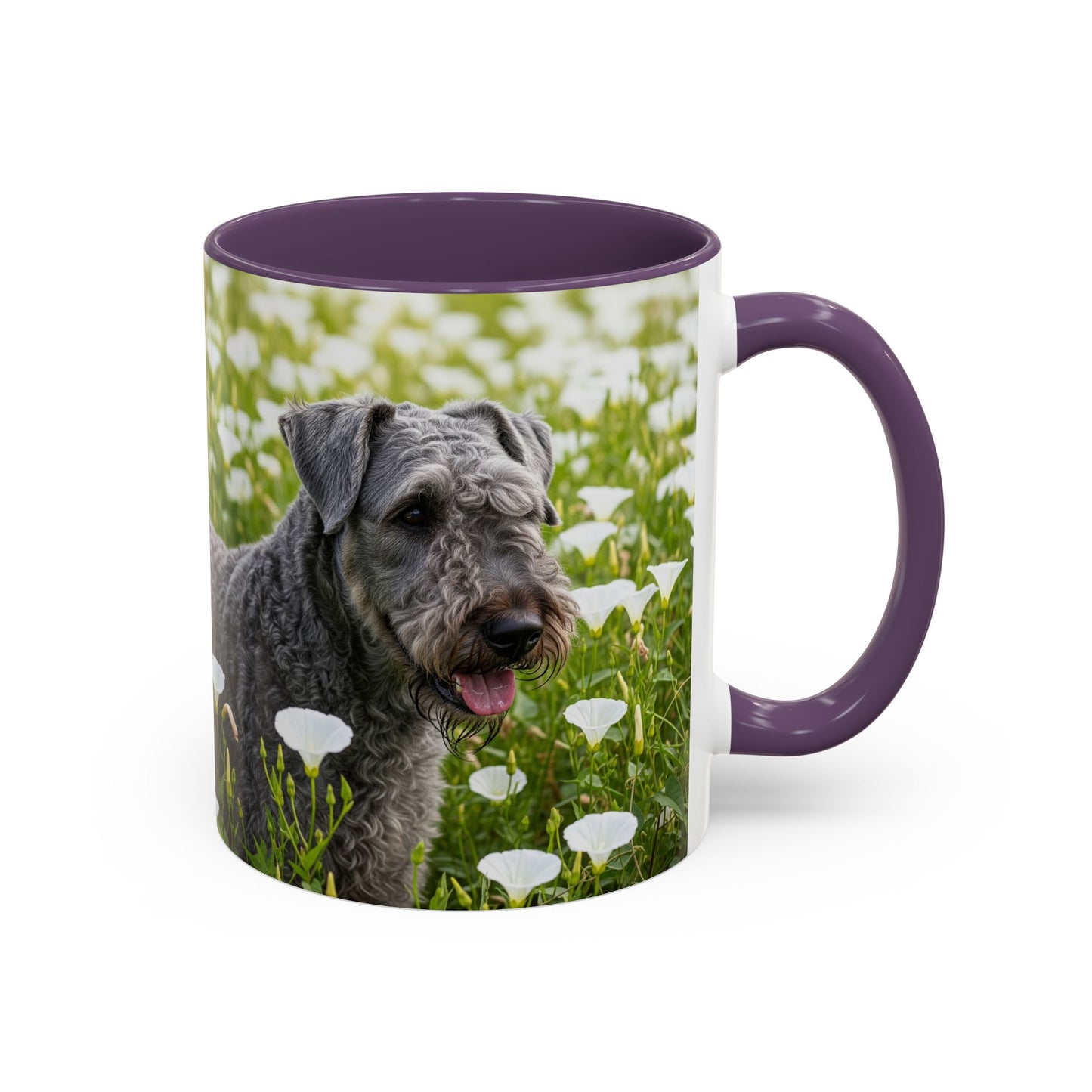 Taza de café con diseño de Kerry Blue Terrier: el regalo perfecto para los amantes de los perros.