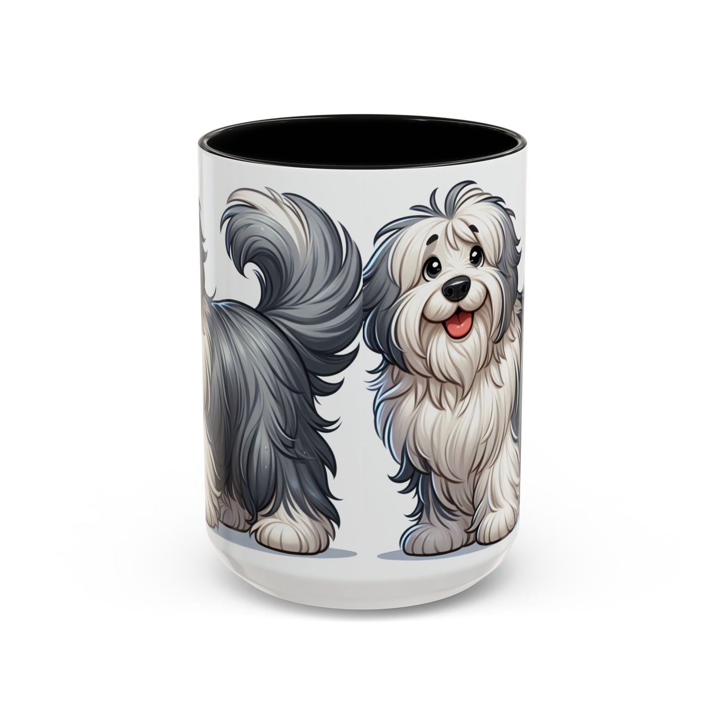 Mug à café à motif de bobtail - Cadeau idéal pour les amoureux des chiens