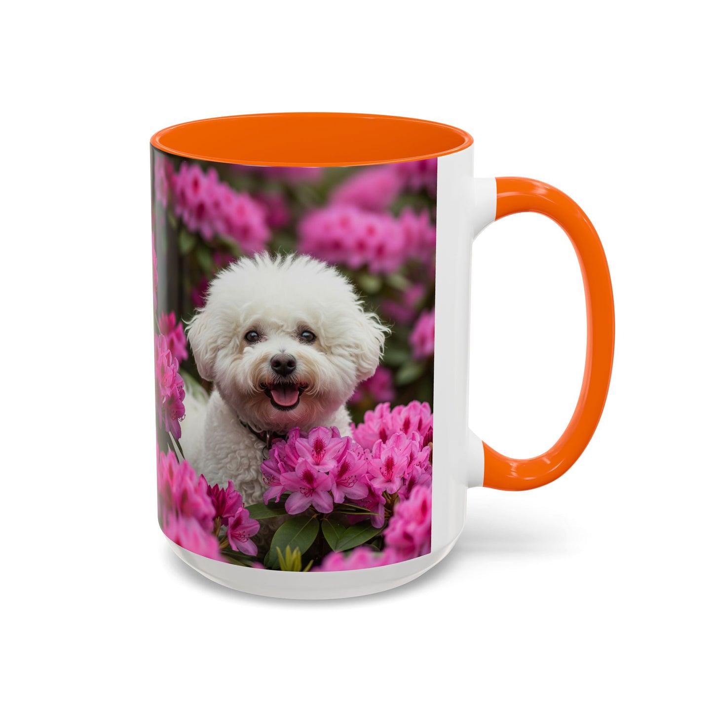 ! Bichon Frise Accent Mug – Ceramic Coffee Cup