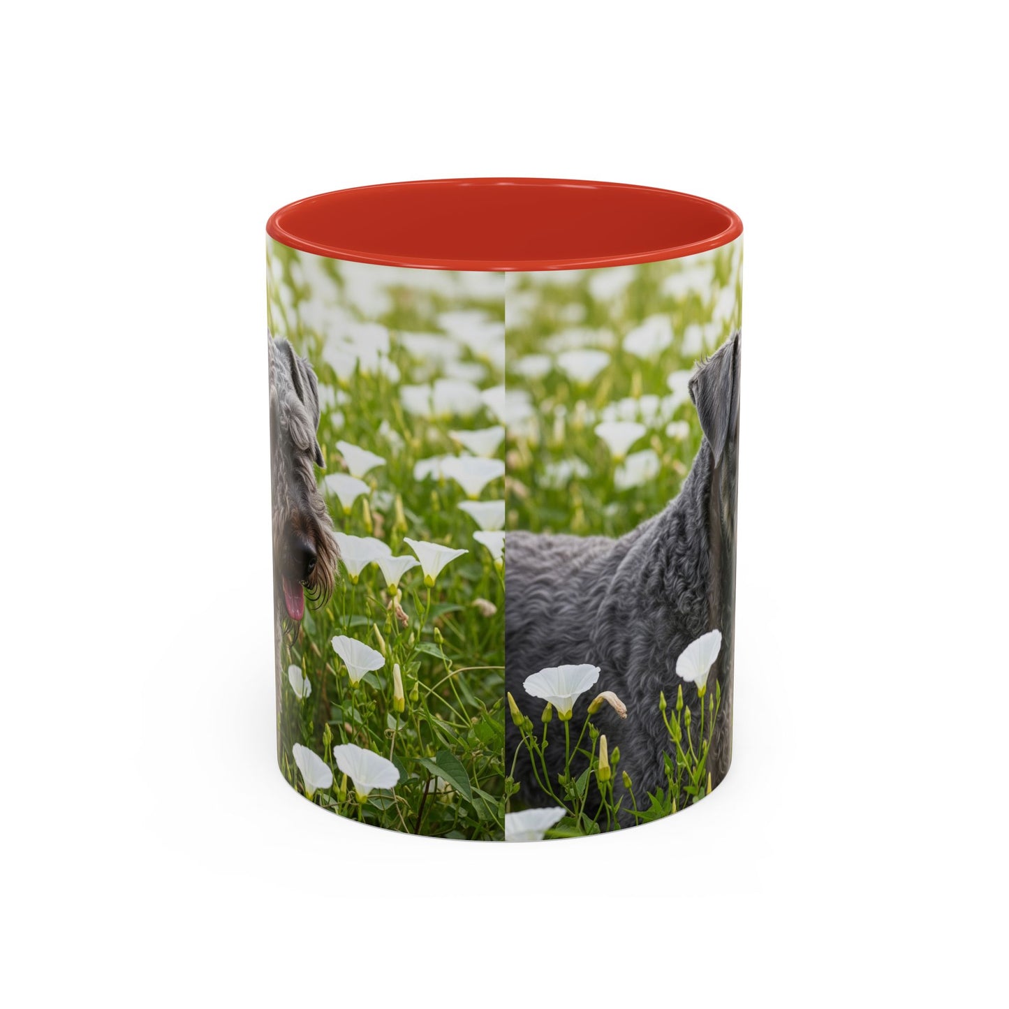 Taza de café con diseño de Kerry Blue Terrier: el regalo perfecto para los amantes de los perros.