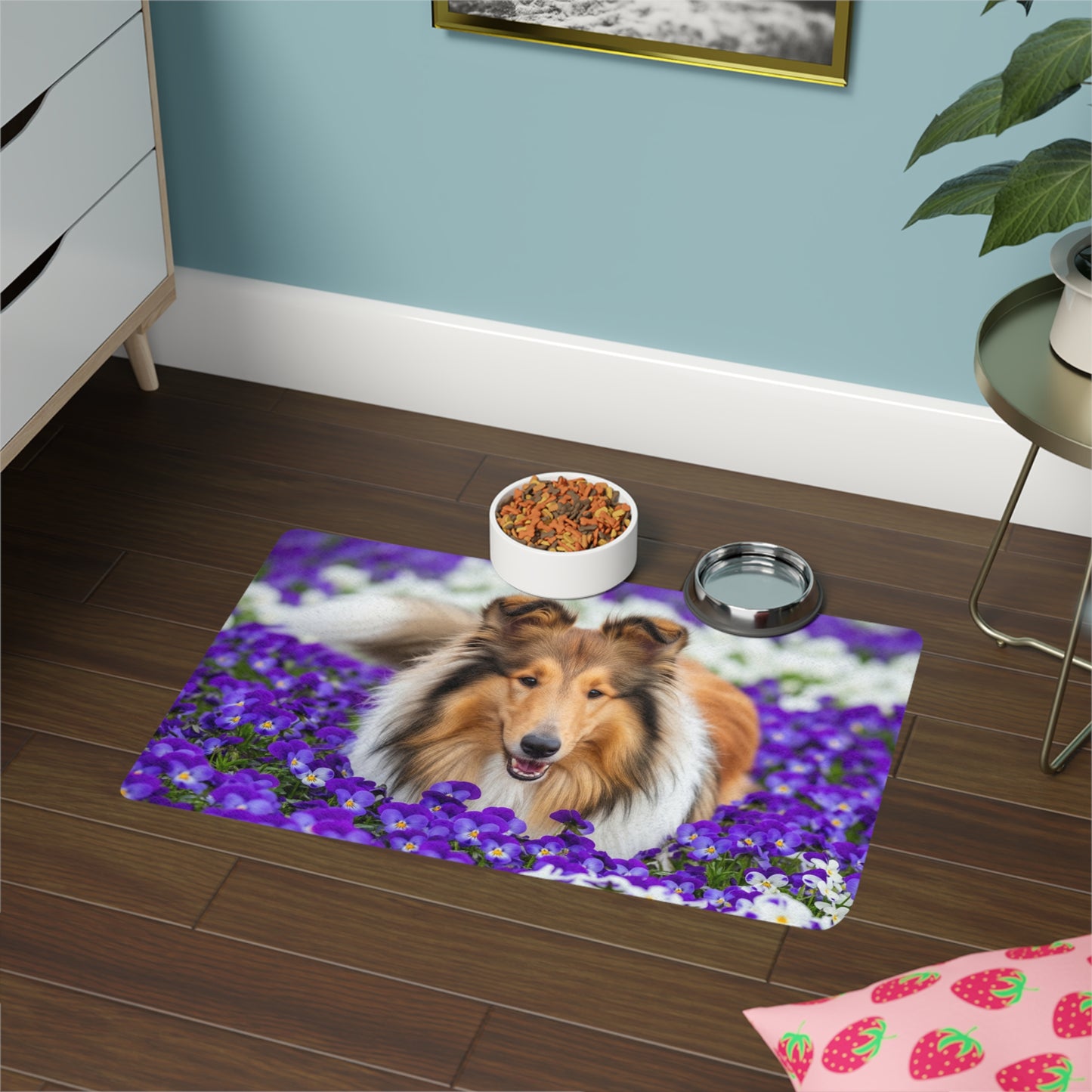 Non-Slip Pet Food Mat – Waterproof Feeding Mat for Dogs
