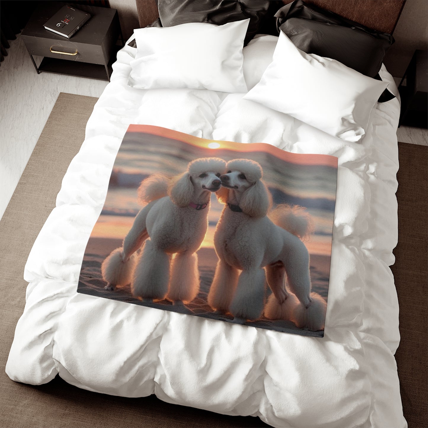 Sweatshirt Blanket – Plush Fleece Throw, 2 Size Options