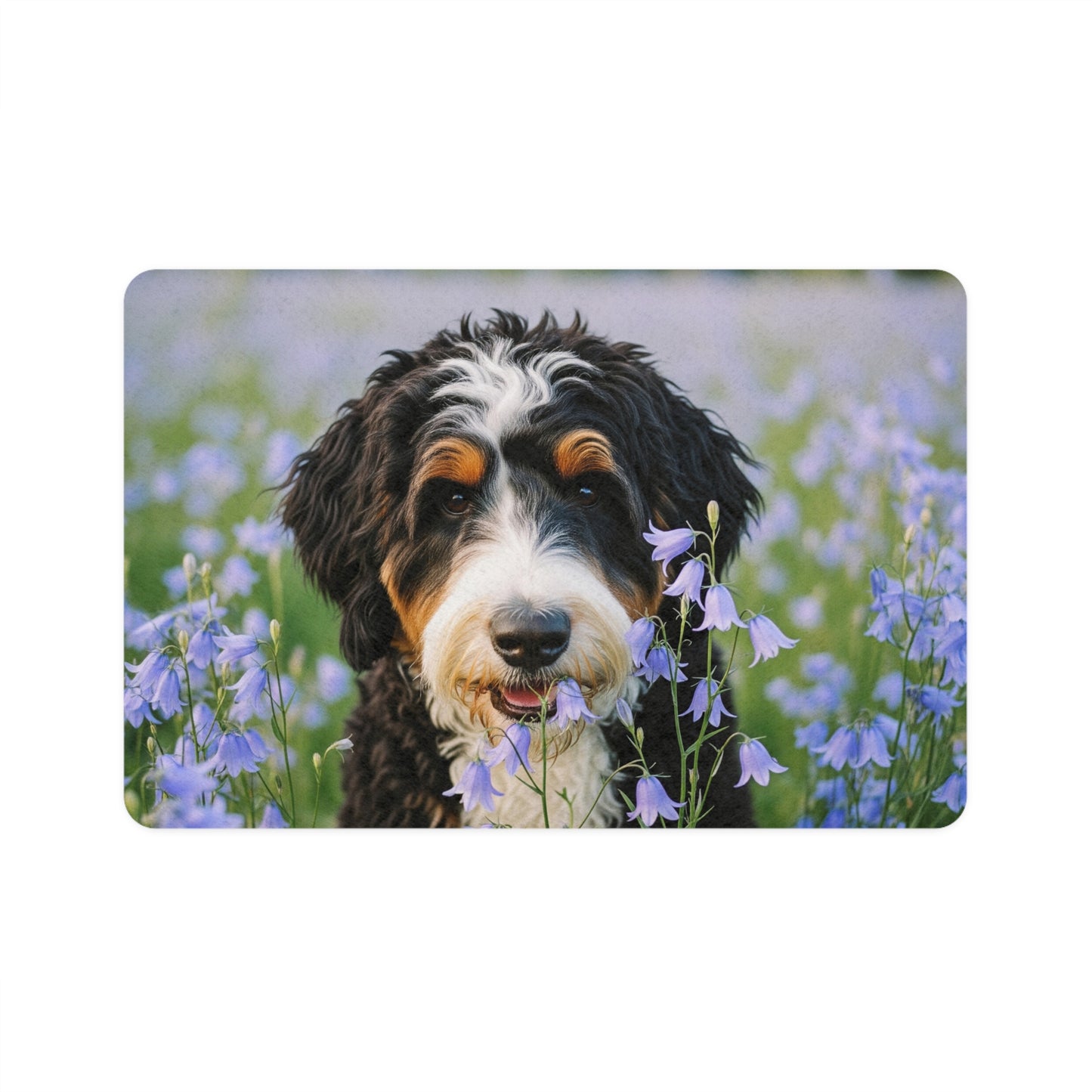 Pet Food Mat (12x18) - Bernedoodle