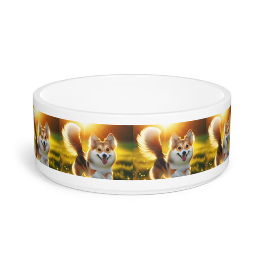 Norwegian Lundehund Pet Bowl