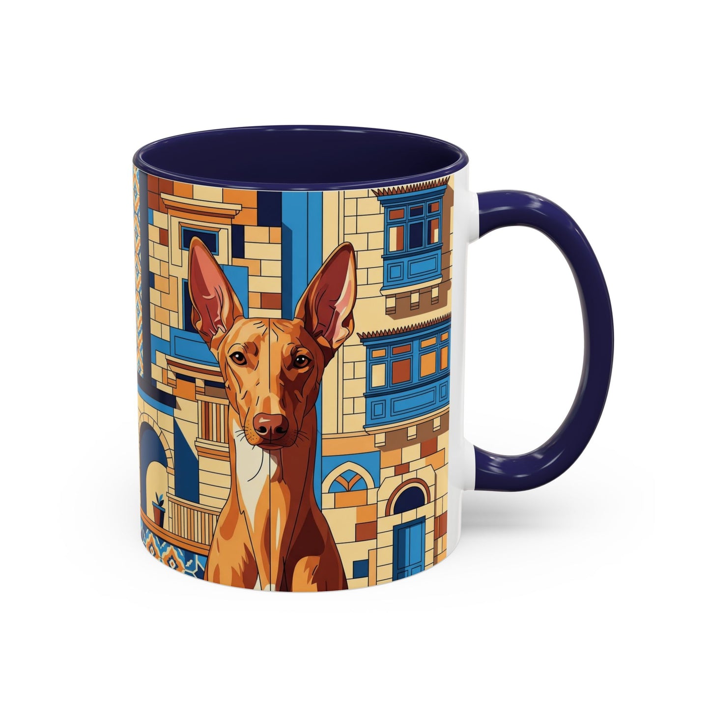 Taza de café con diseño de Pharaoh Hound: el regalo perfecto para los amantes de los perros.