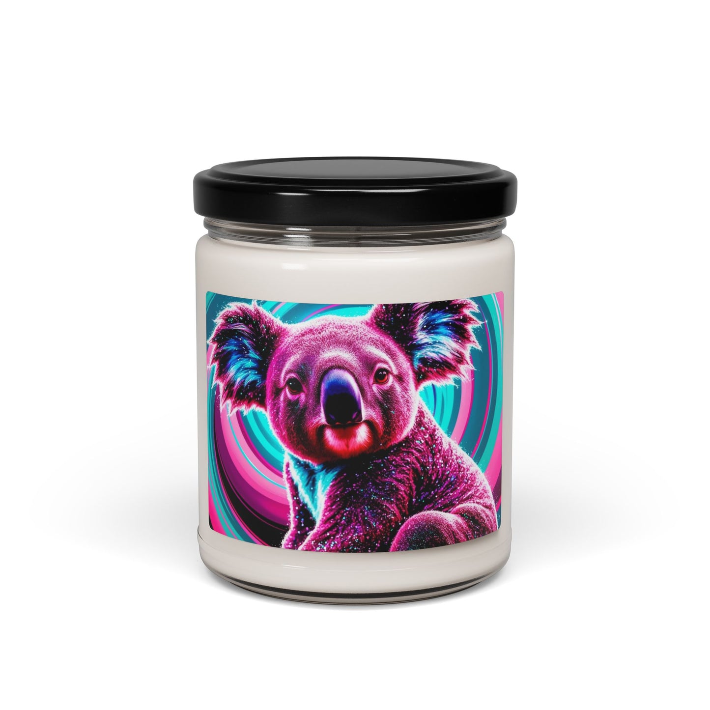 Psychedelic Koala- Scented Soy Candle, 9oz