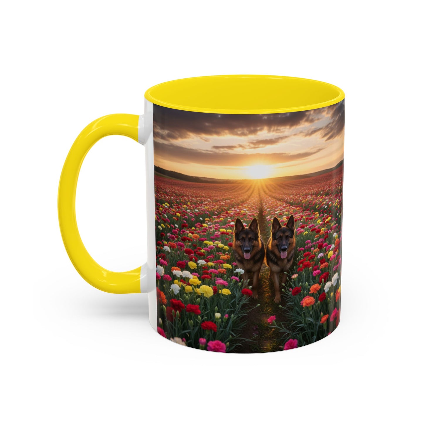 Taza de café con detalles de pastor alemán: el regalo perfecto para los amantes de los perros