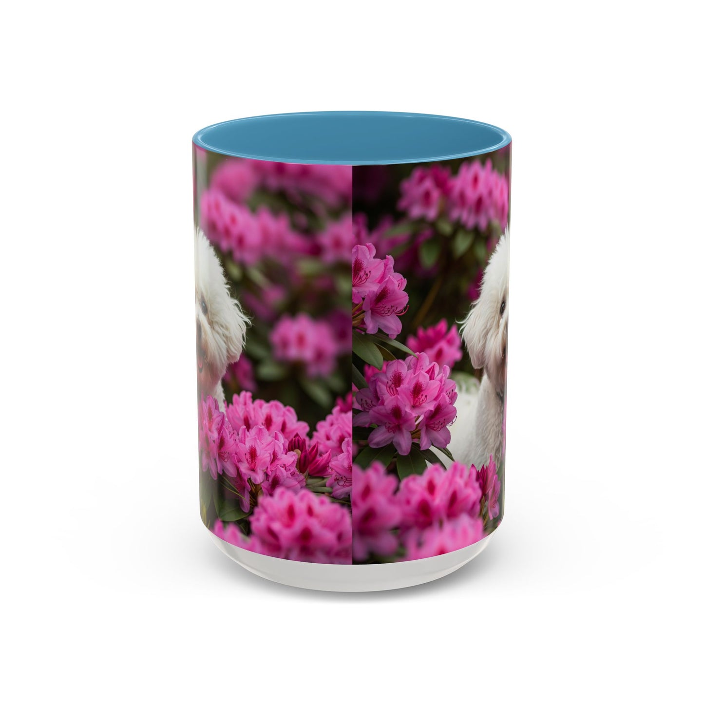 ! Bichon Frise Accent Mug – Ceramic Coffee Cup