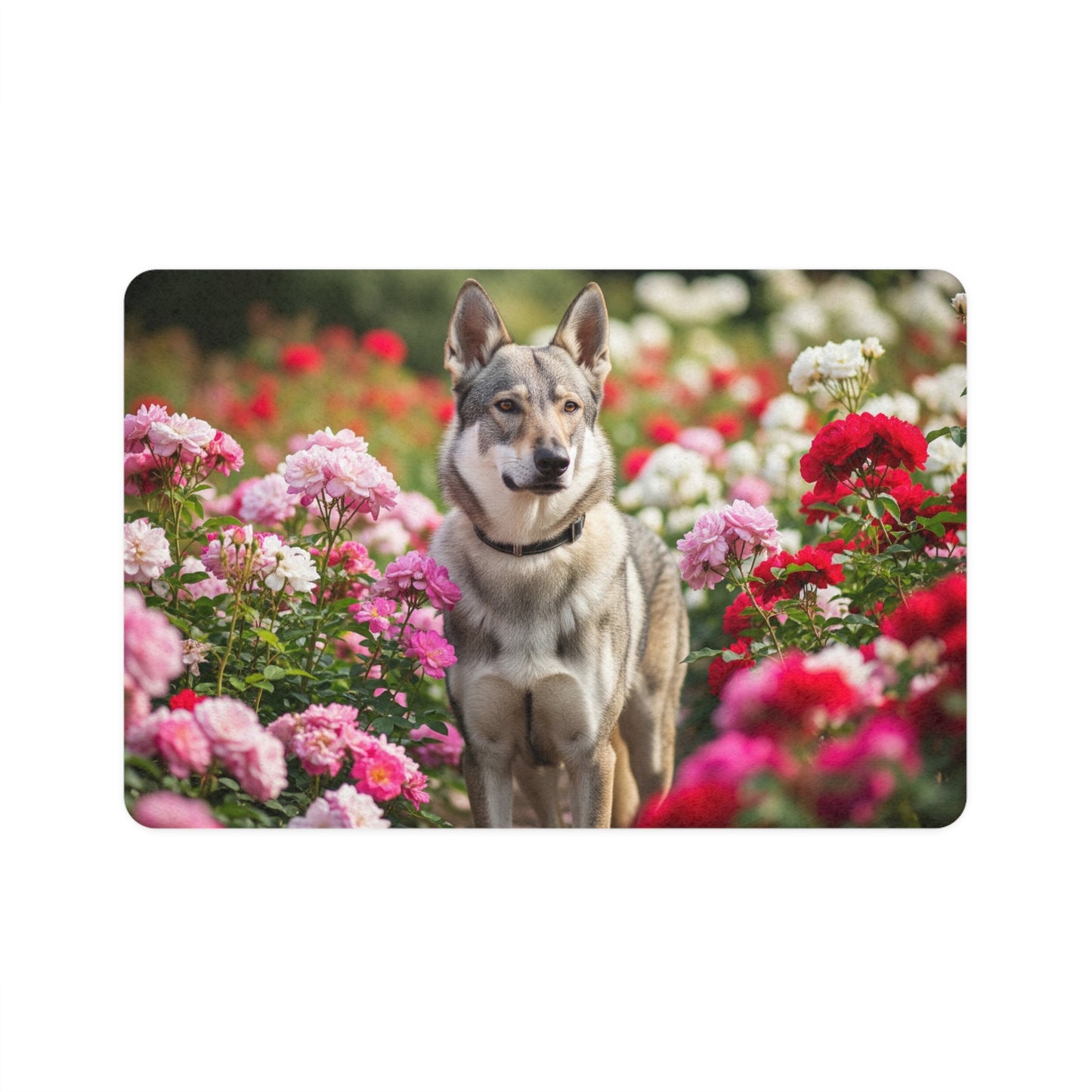 Non-Slip Pet Food Mat – Waterproof Feeding Mat for Dogs