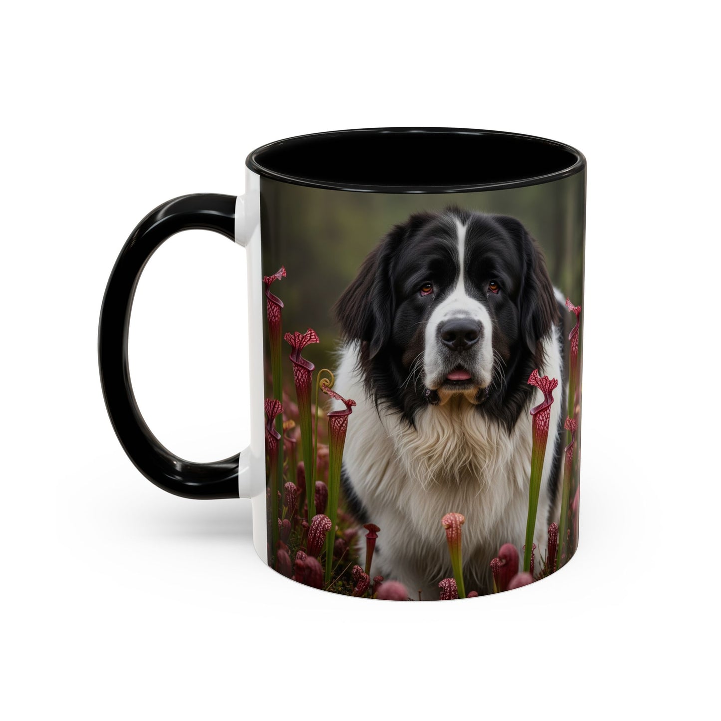Taza de café con detalles de Landseer: el regalo perfecto para los amantes de los perros