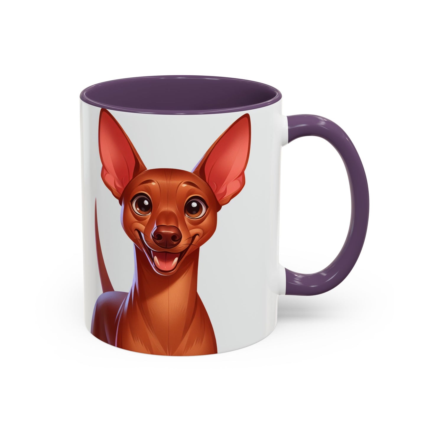 Cirneco dell'Etna Accent Coffee Mug - Perfect Gift for Dog Lovers