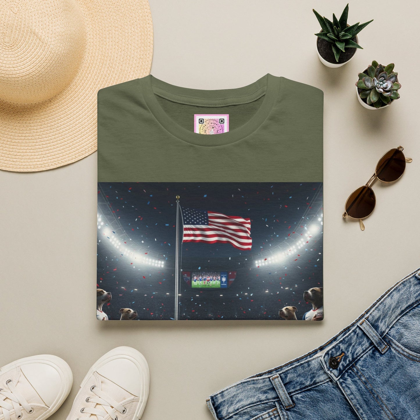 American Flag Championship T‑Shirt