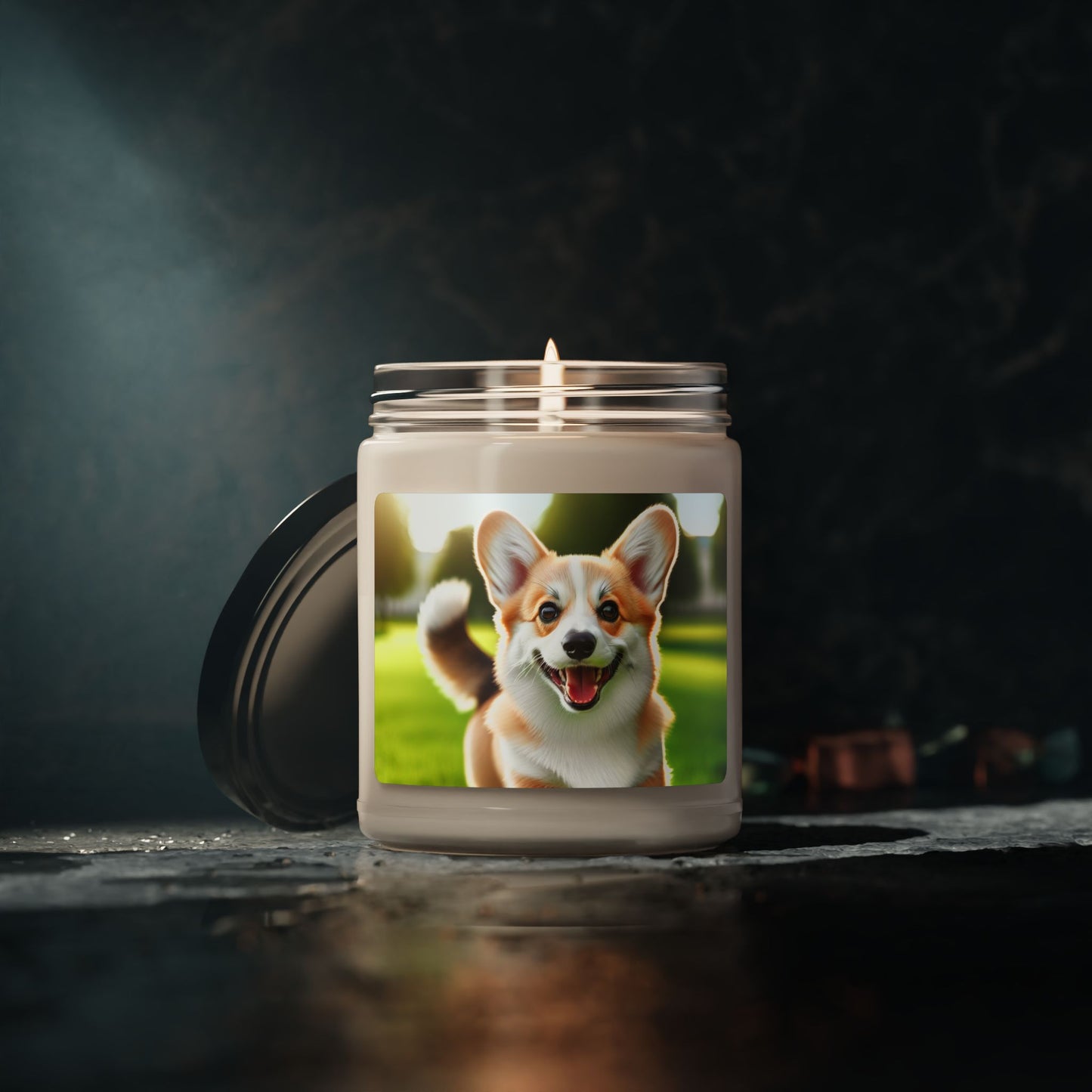 Welsh Corgi Cardigan- Scented Soy Candle, 9oz