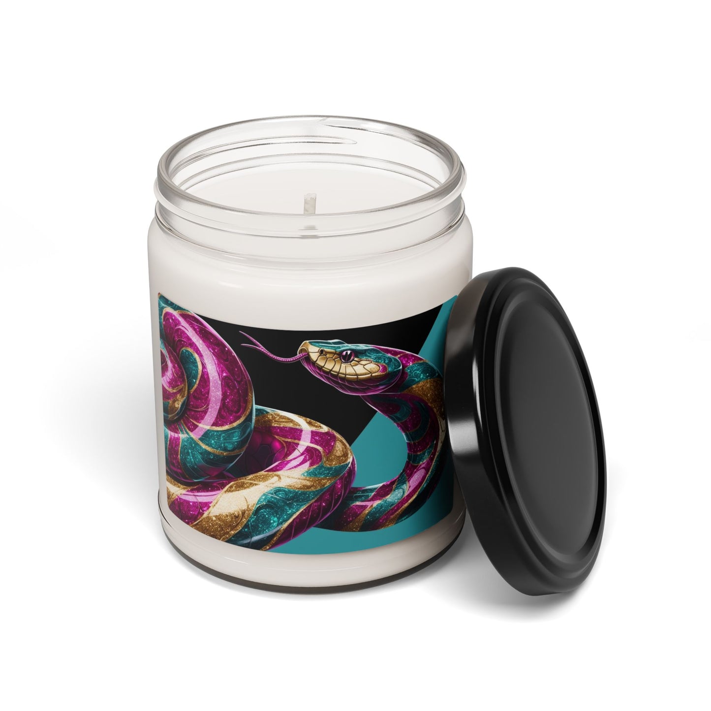 Psychedelic Snake- Scented Soy Candle, 9oz