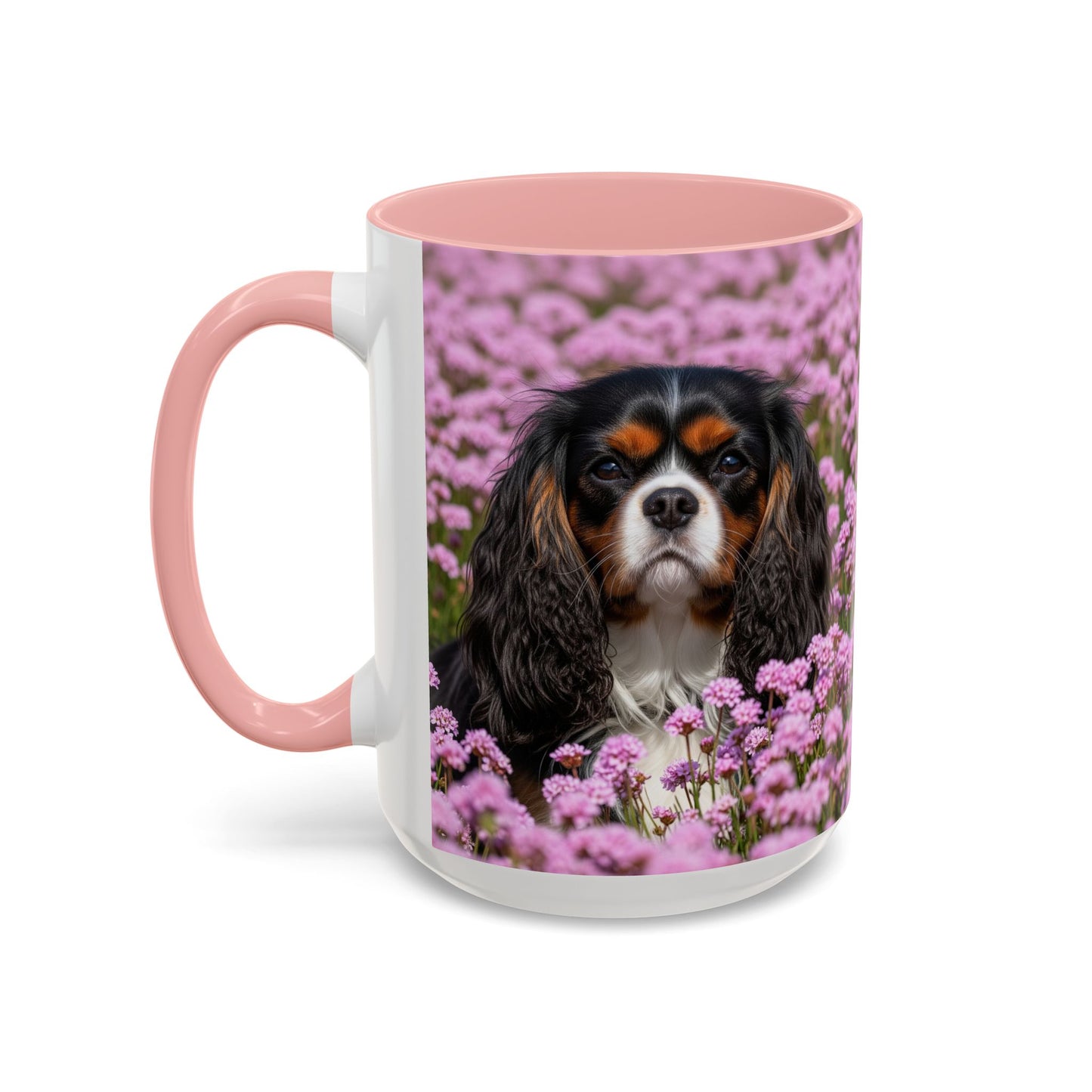 Taza de café con detalles de King Charles Spaniel: el regalo perfecto para los amantes de los perros.
