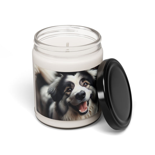 Romanian Mioritic Shepherd Dog- Scented Soy Candle, 9oz