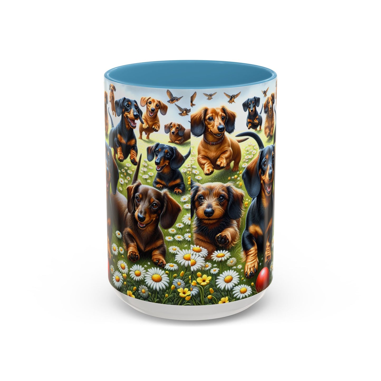 Dachshund Accent Coffee Mug - Perfect Gift for Dog Lovers