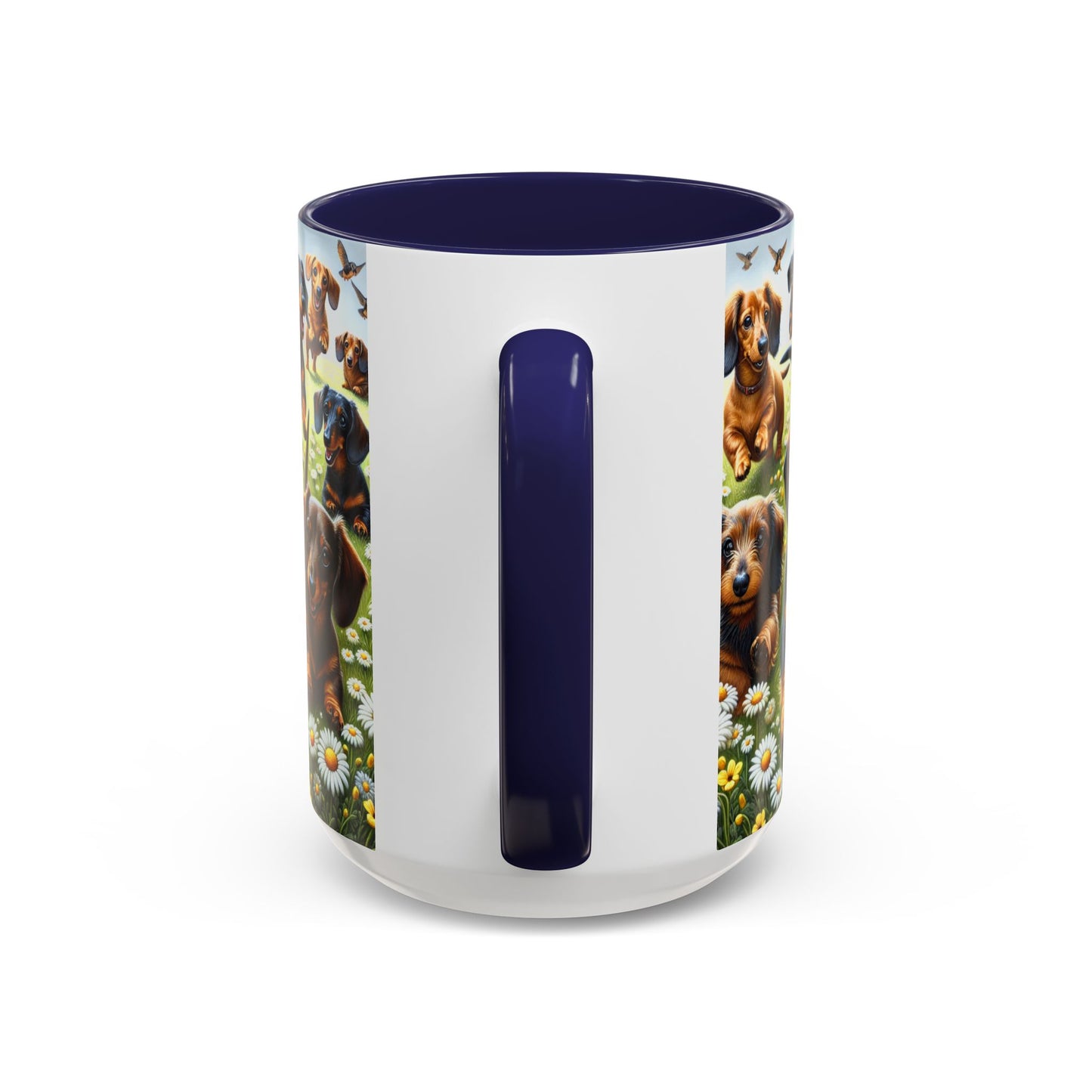 Dachshund Accent Coffee Mug - Perfect Gift for Dog Lovers