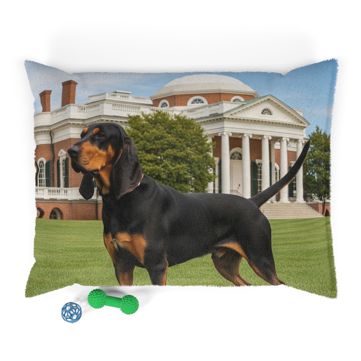 Black and Tan Coonhound Pet Bed