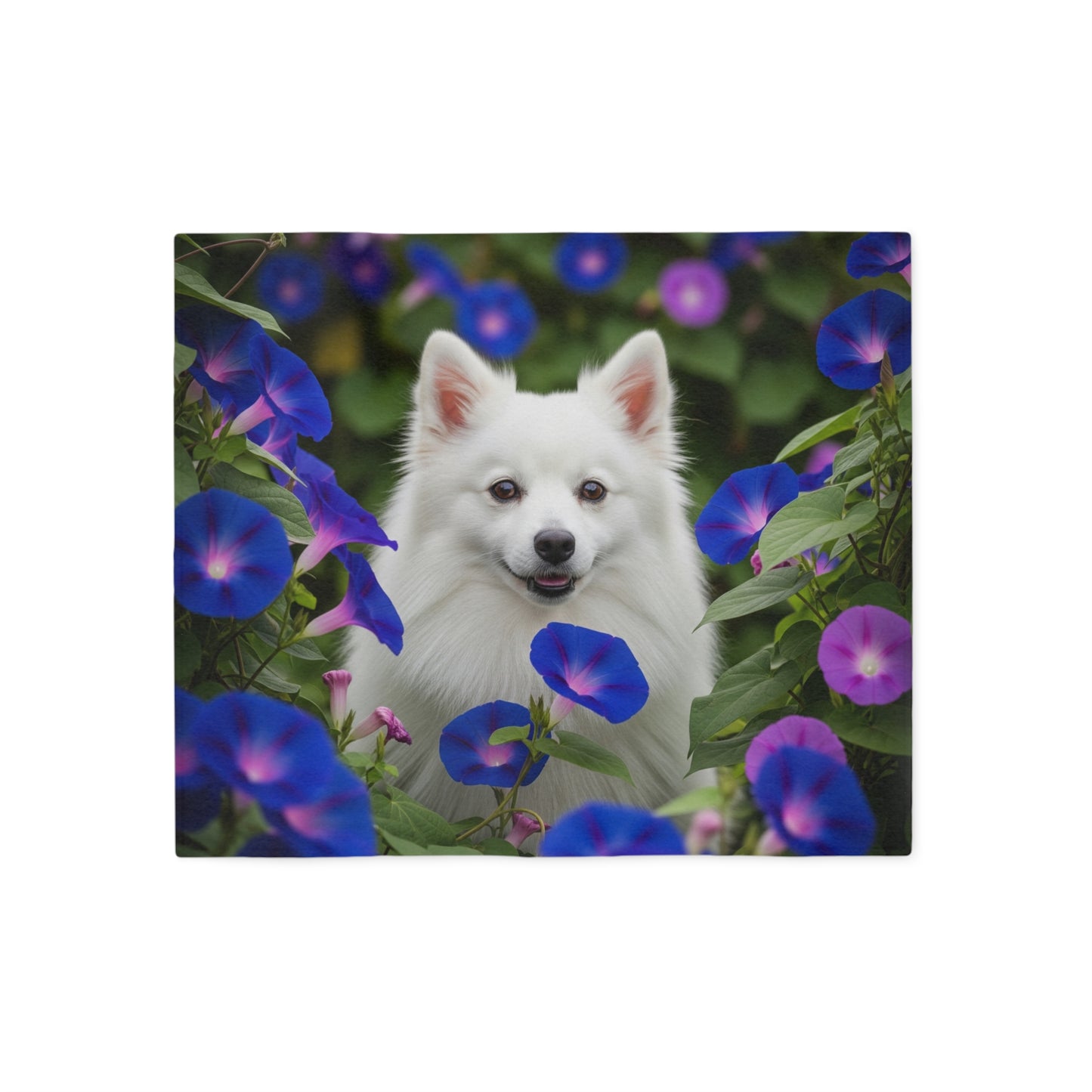 Manta de sudadera de Spitz japonés