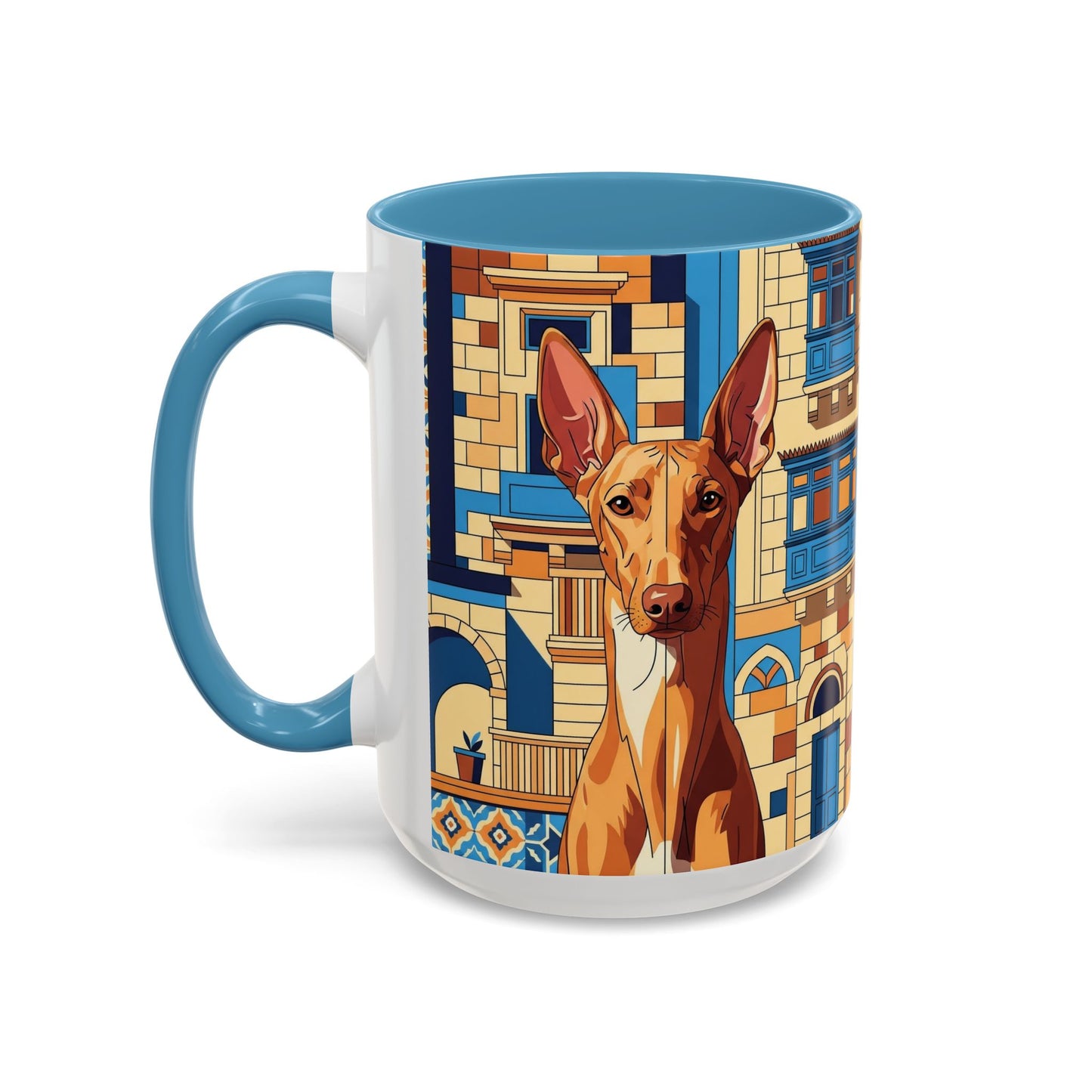 Taza de café con diseño de Pharaoh Hound: el regalo perfecto para los amantes de los perros.