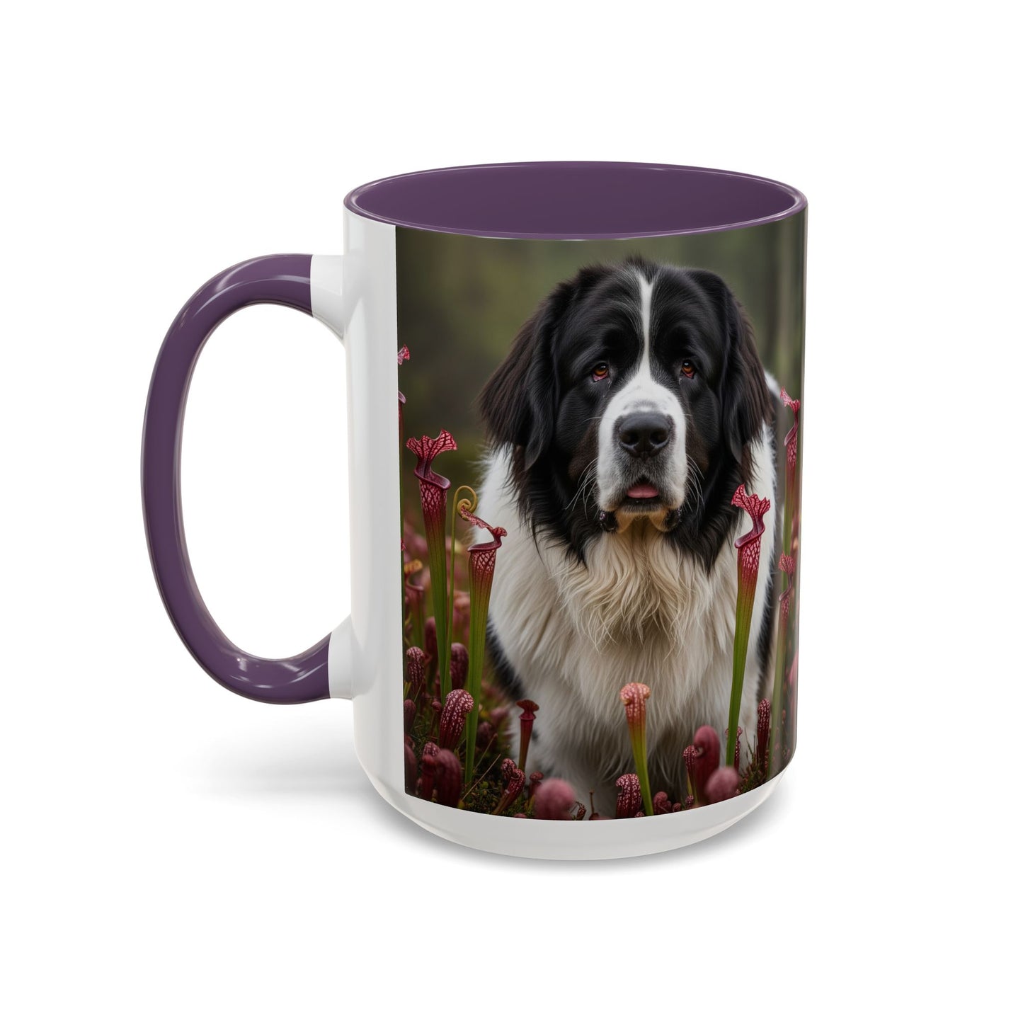 Taza de café con detalles de Landseer: el regalo perfecto para los amantes de los perros