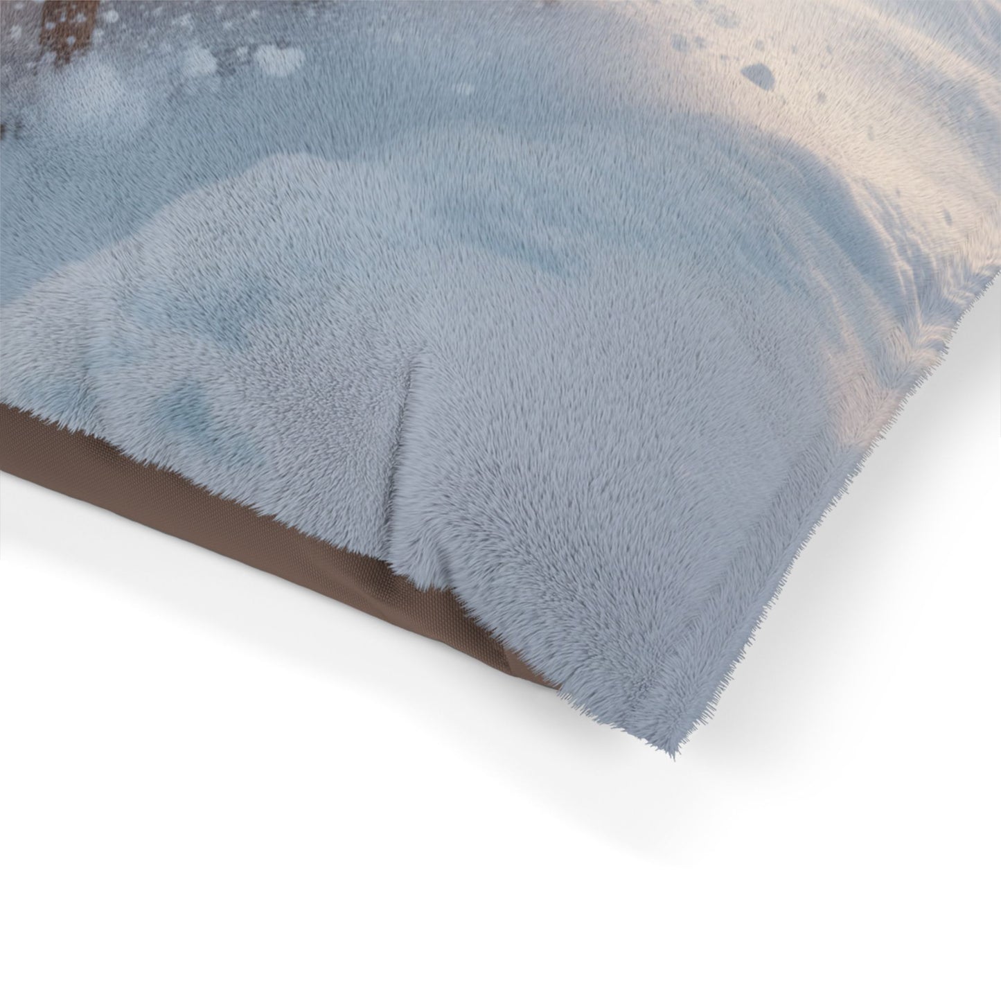 Holiday Sledding Beagle Pet Bed