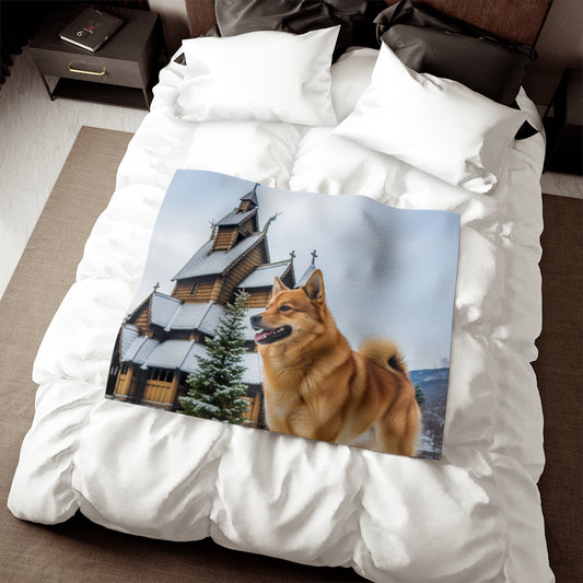 Norwegian Buhund Blanket