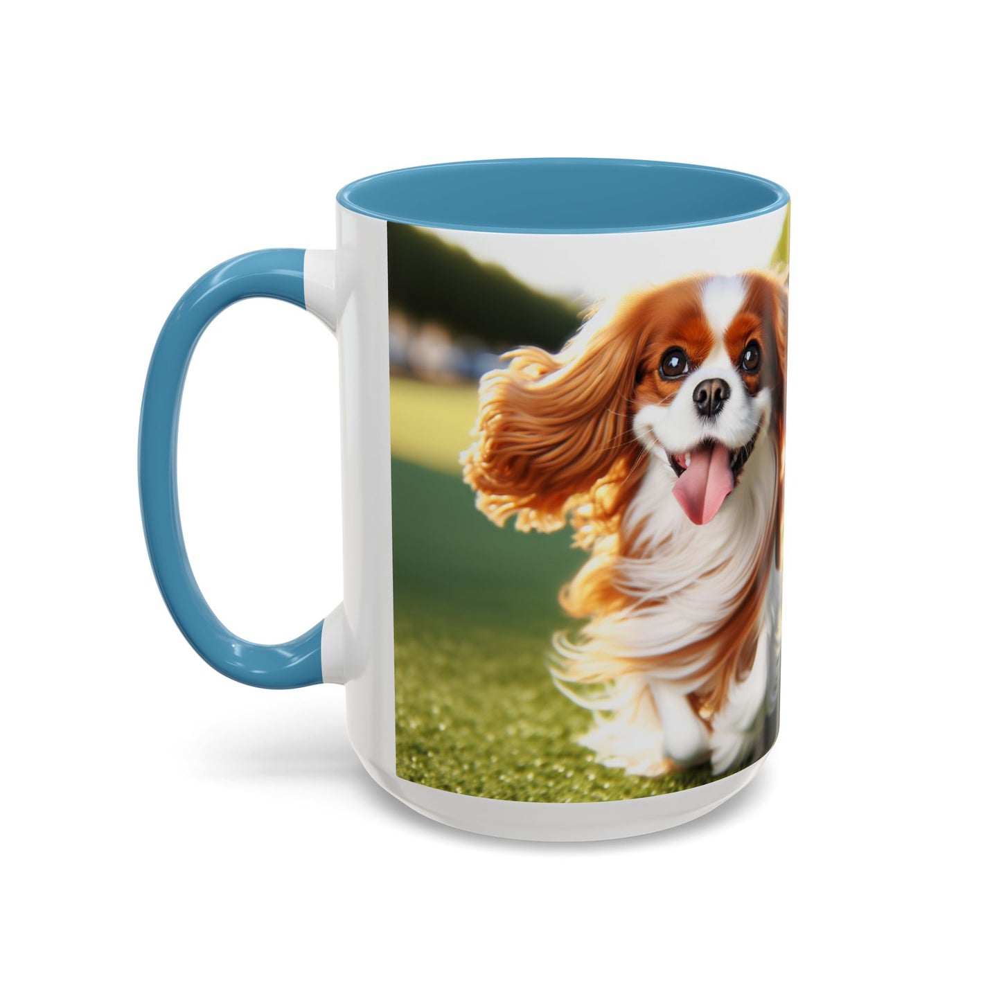 Cavalier King Charles Spaniel Accent Coffee Mug - Perfect Gift for Dog Lovers