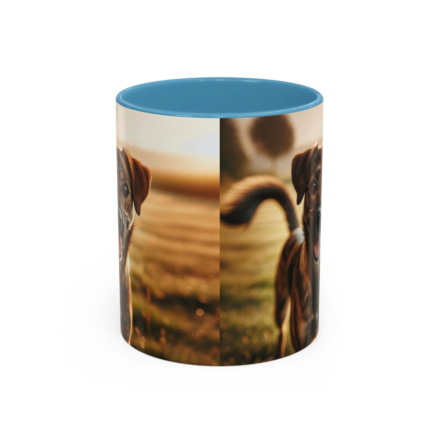 Mug à café Mountain Cur Accent - Cadeau idéal pour les amoureux des chiens