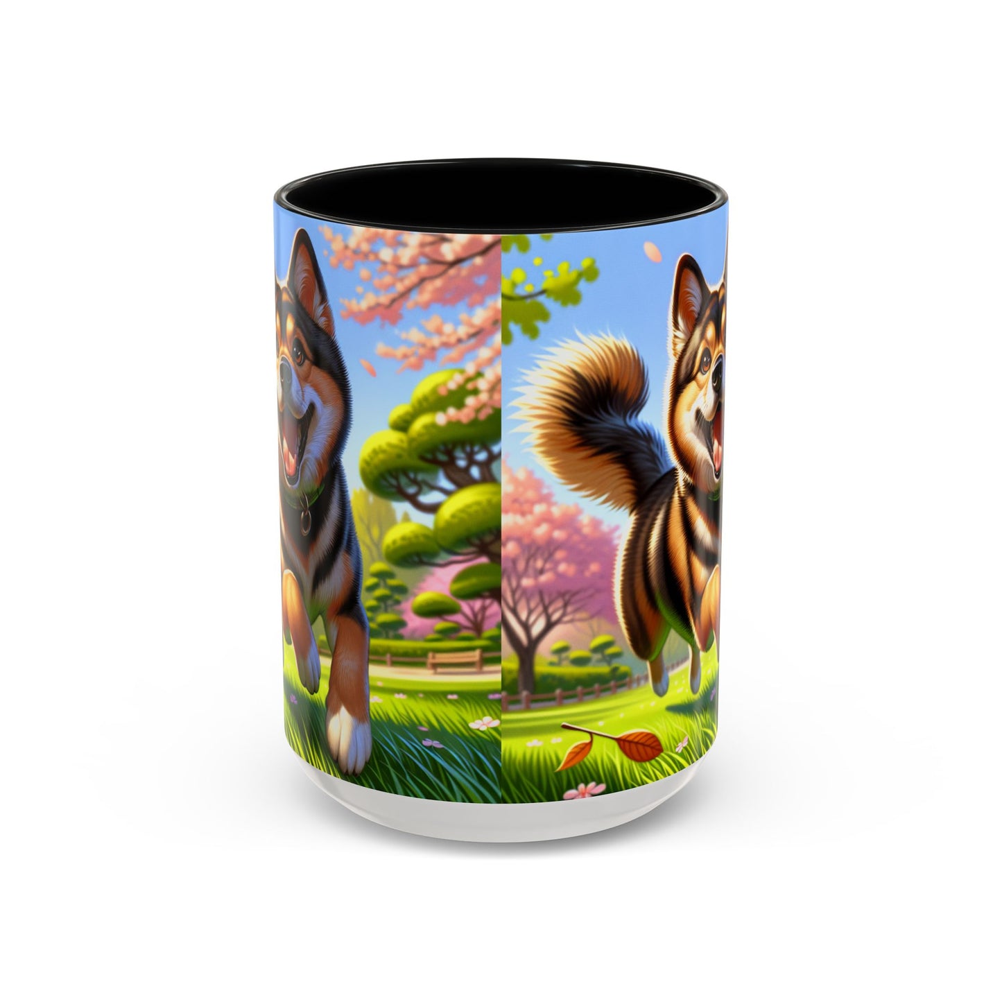 Taza de café con detalles de Shikoku: el regalo perfecto para los amantes de los perros