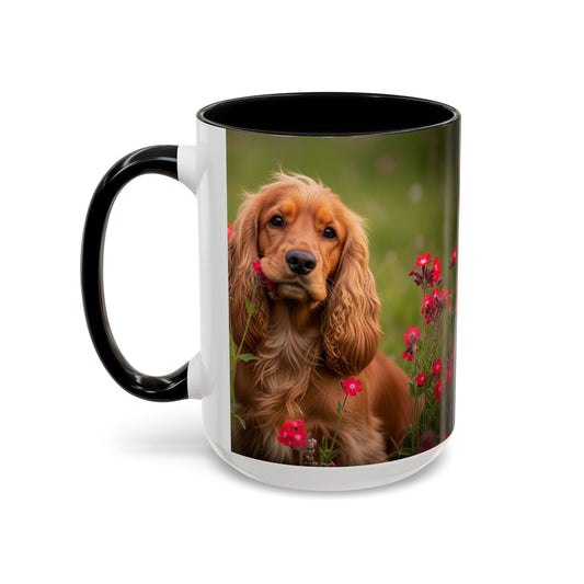 Cocker Spaniel Accent Coffee Mug - Perfect Gift for Dog Lovers
