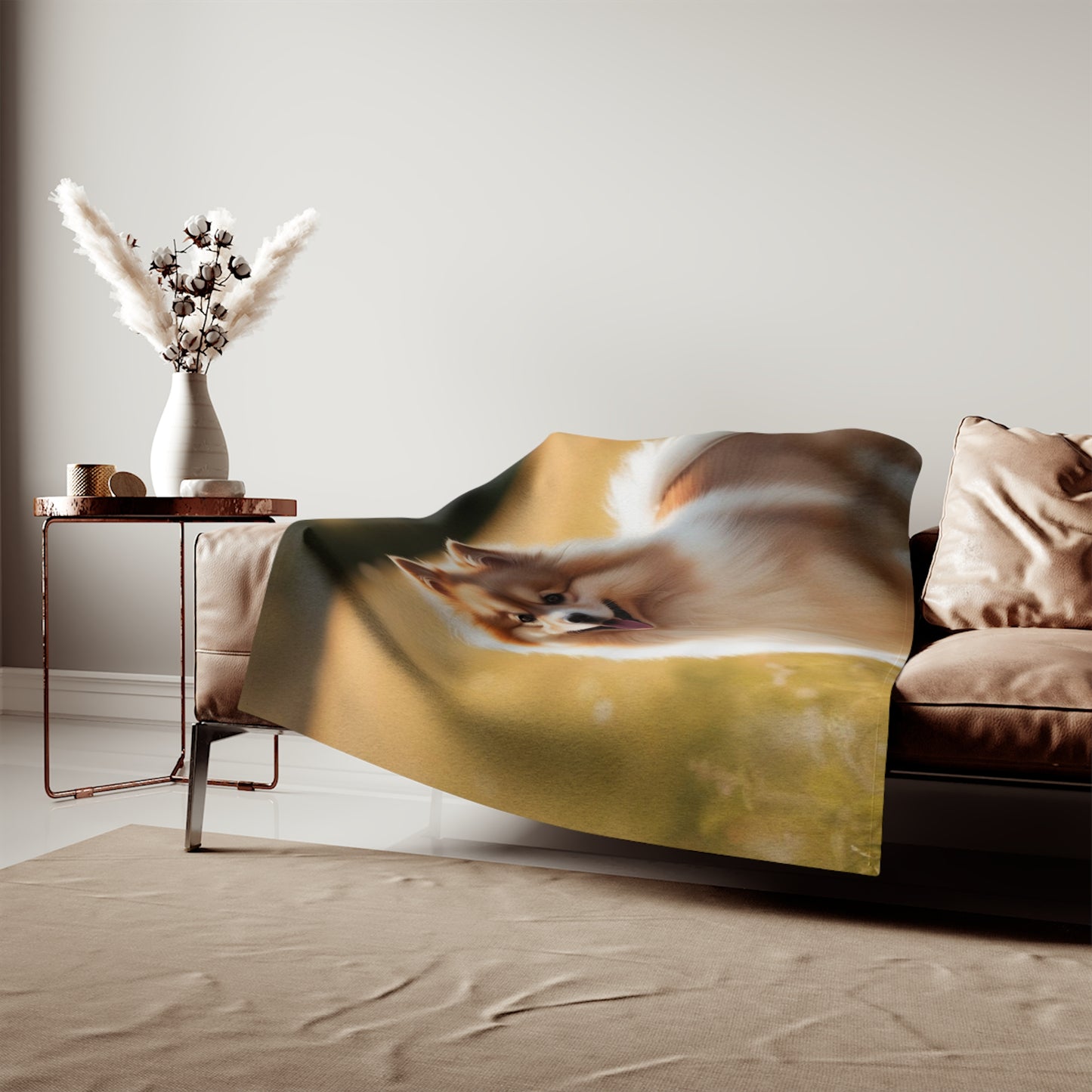 Couverture en sweat-shirt Keeshond