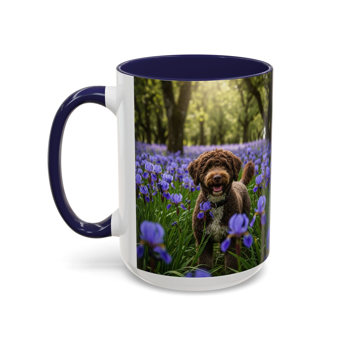 Mug à café avec motif de chien d'eau portugais - Cadeau idéal pour les amoureux des chiens