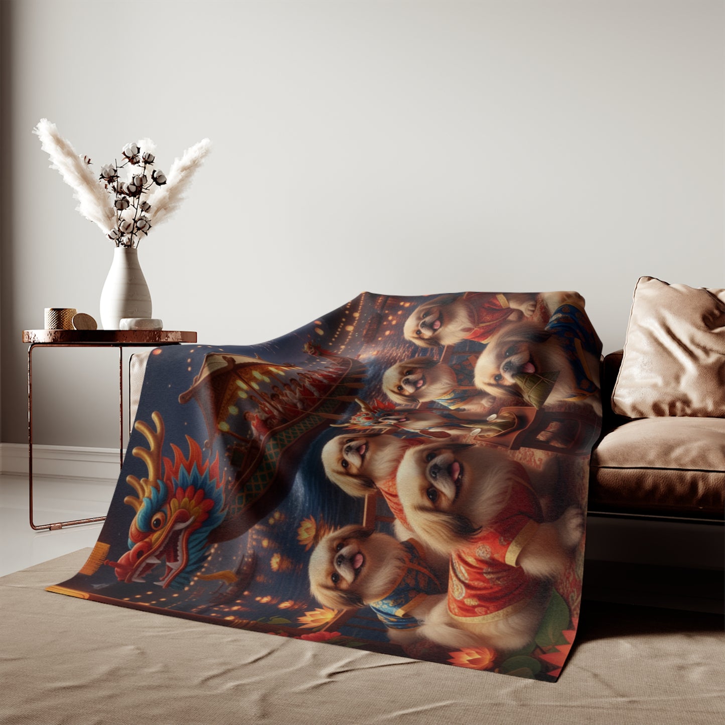 Pekingese Blanket
