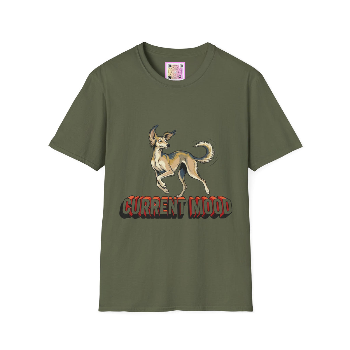 Saluki Current Mood Tee Shirt