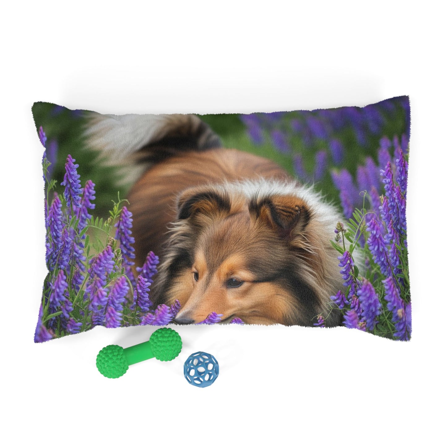 Cama para mascotas Shetland Sheepdog