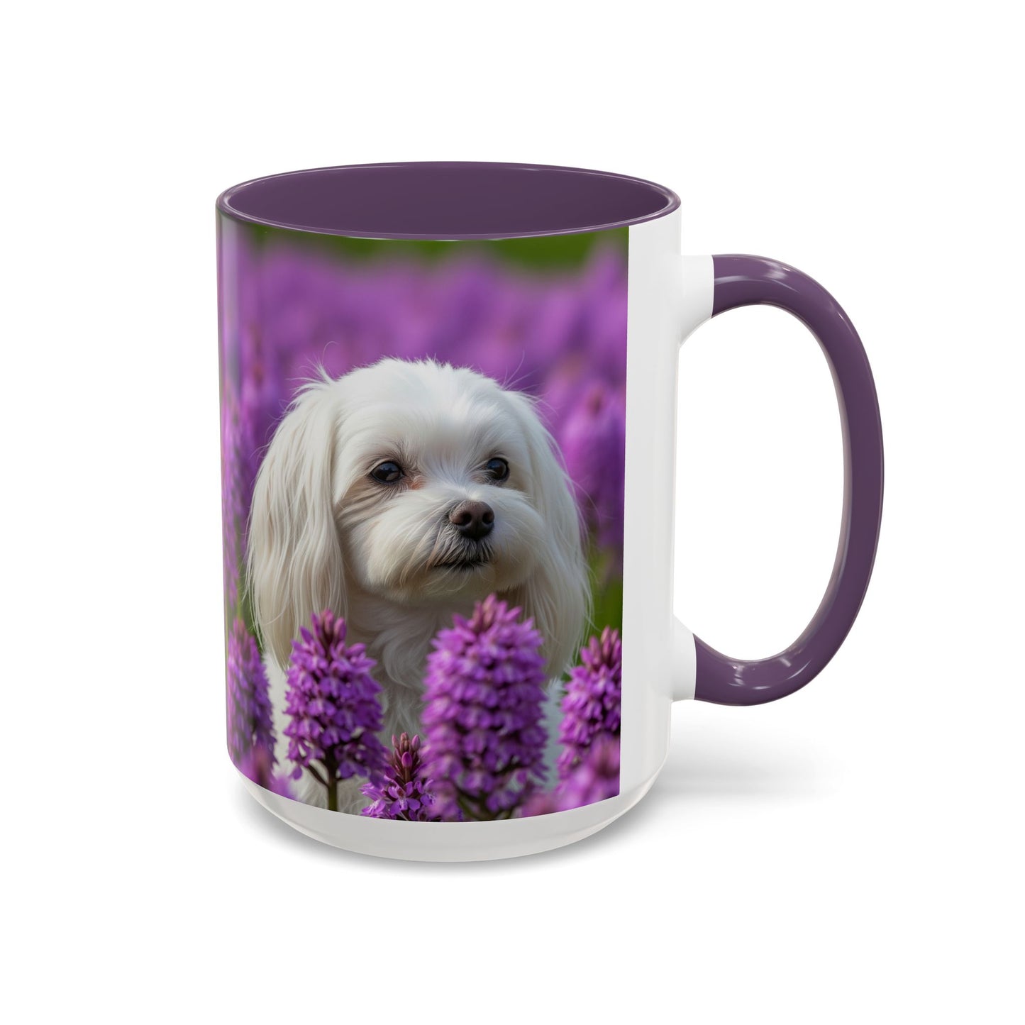 Mug à café à motif maltais - Cadeau idéal pour les amoureux des chiens