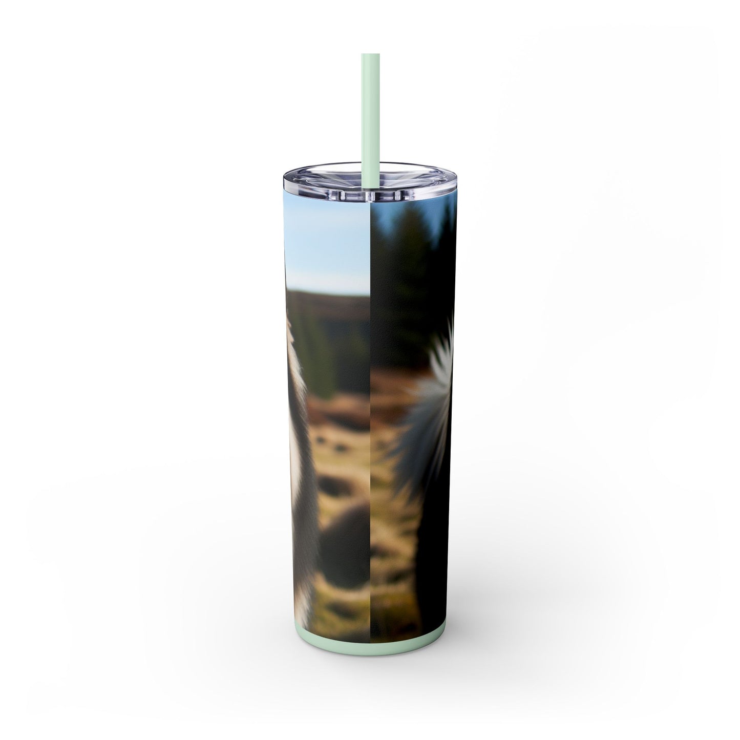 Norwegian Buhund Tumbler with Straw, 20oz