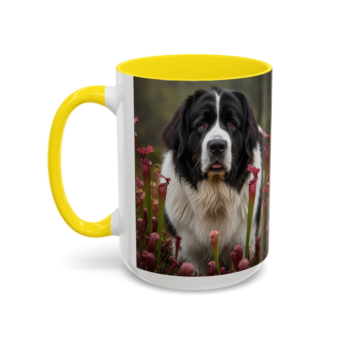 Taza de café con detalles de Landseer: el regalo perfecto para los amantes de los perros