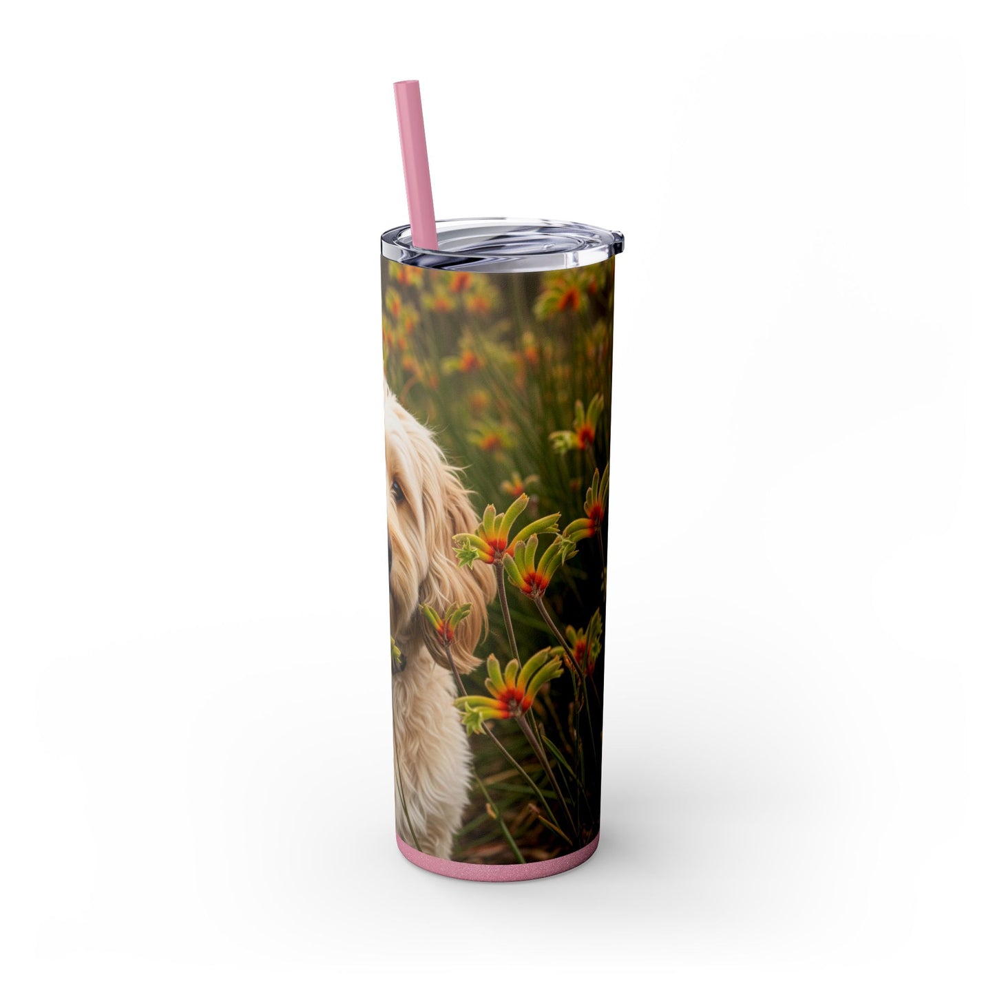 Vaso Cavoodle con pajita, 20 oz