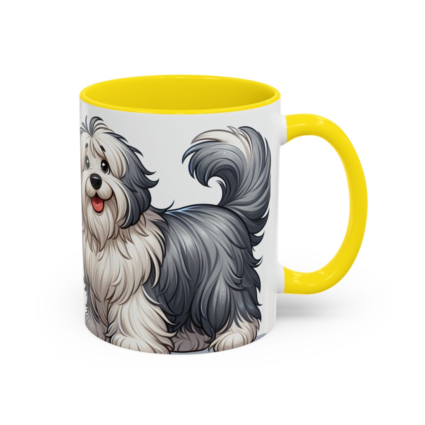 Mug à café à motif de bobtail - Cadeau idéal pour les amoureux des chiens