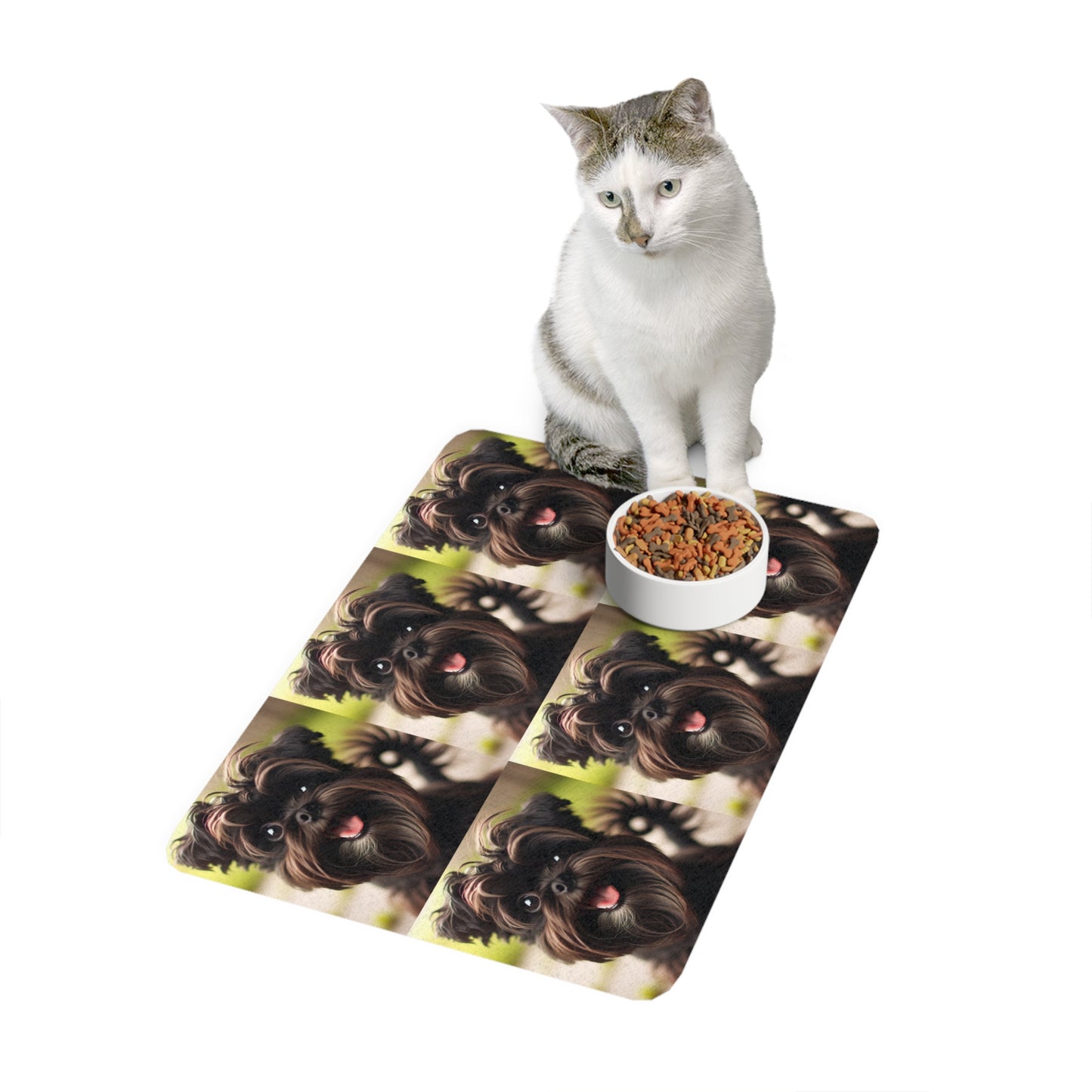 Pet Food Mat (12x18) - Affenpinscher