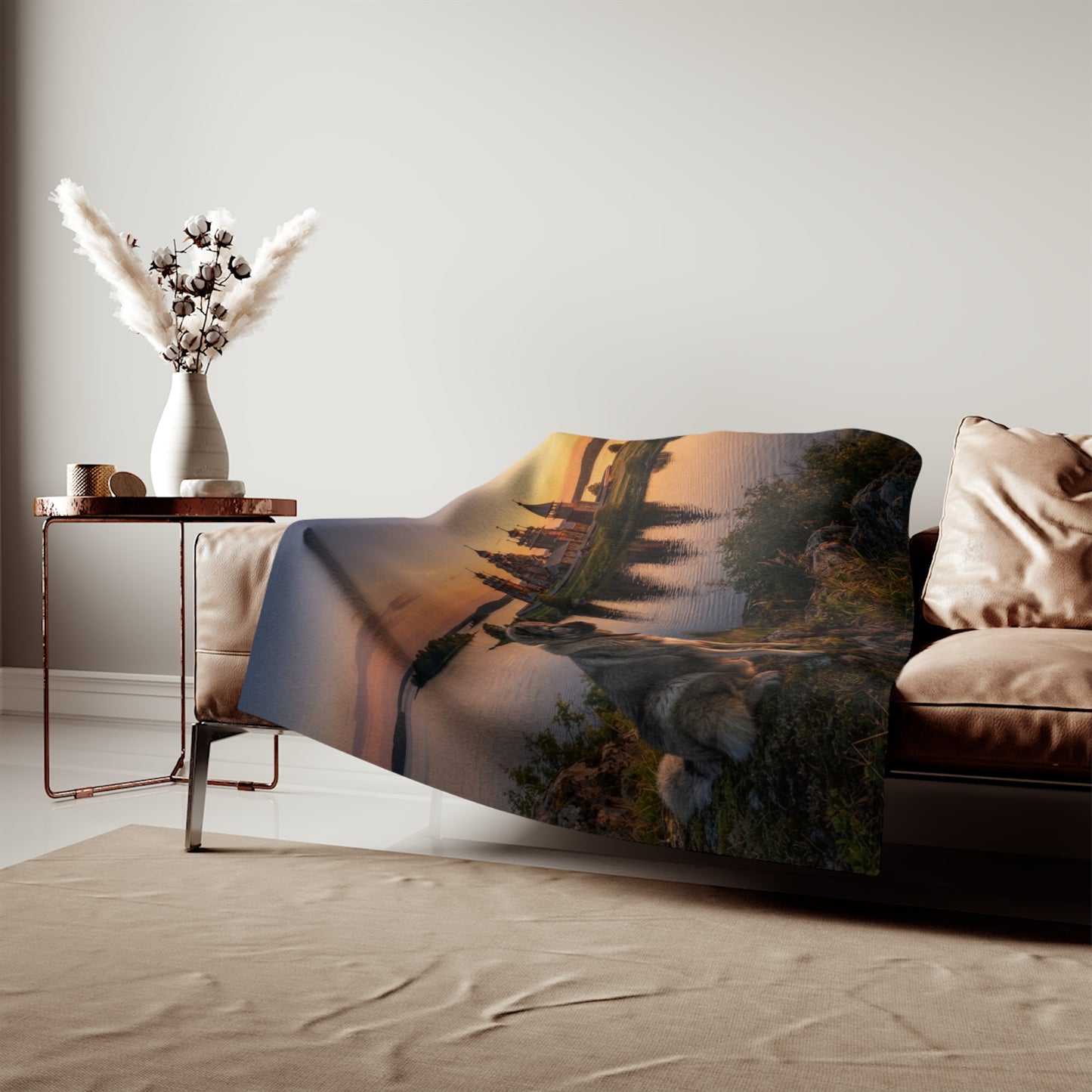 Caucasian Shepherd Dog Blanket